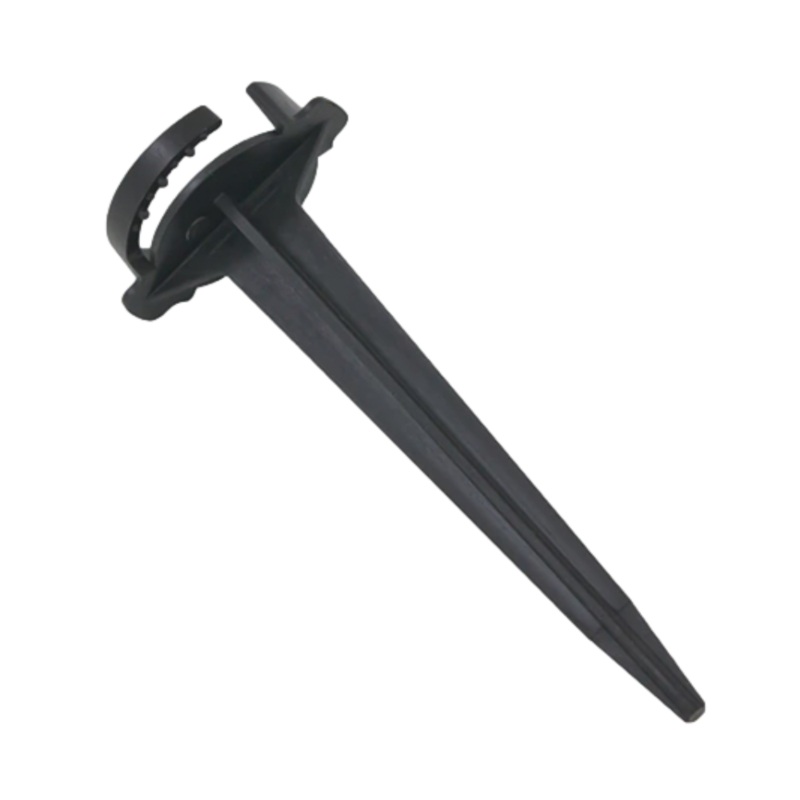 American Lighting  – Premium 5 in. Universal Lawn Stake, Black