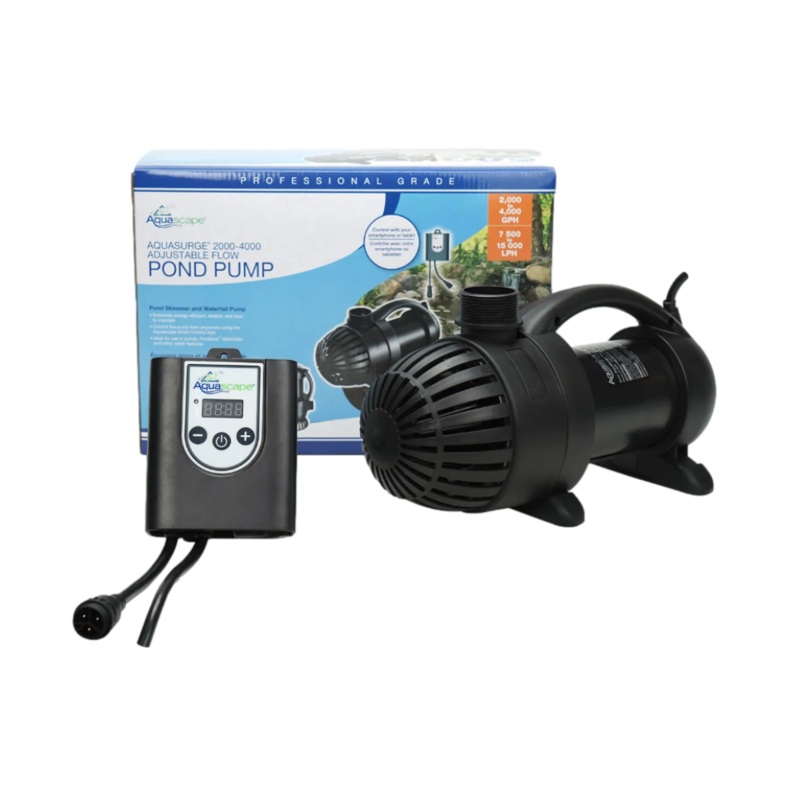 AquaScape AquaSurgePro Submersible Pond Pump 120 V with 20 ft. power cord 5.5 Max Amp