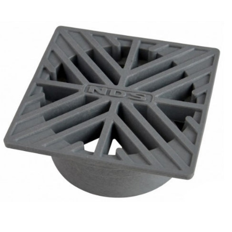 NDS – 06 – 6 in. Sq Grate-Grey