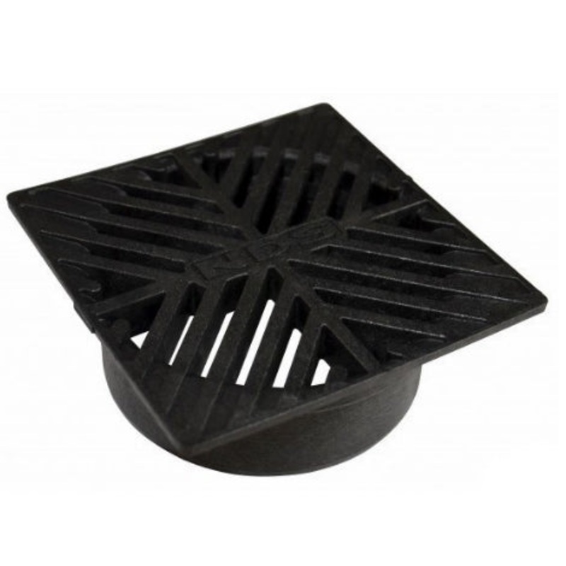 NDS – 08 – 5 in. Sq Grate-Black