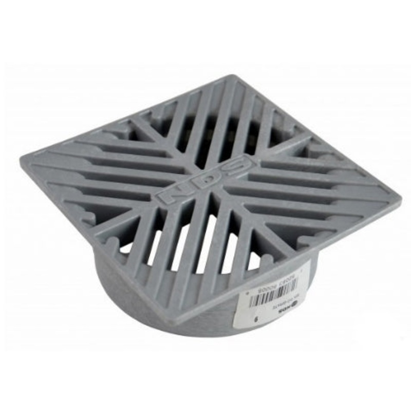 NDS – 09 – 5 in. Sq Grate-Grey
