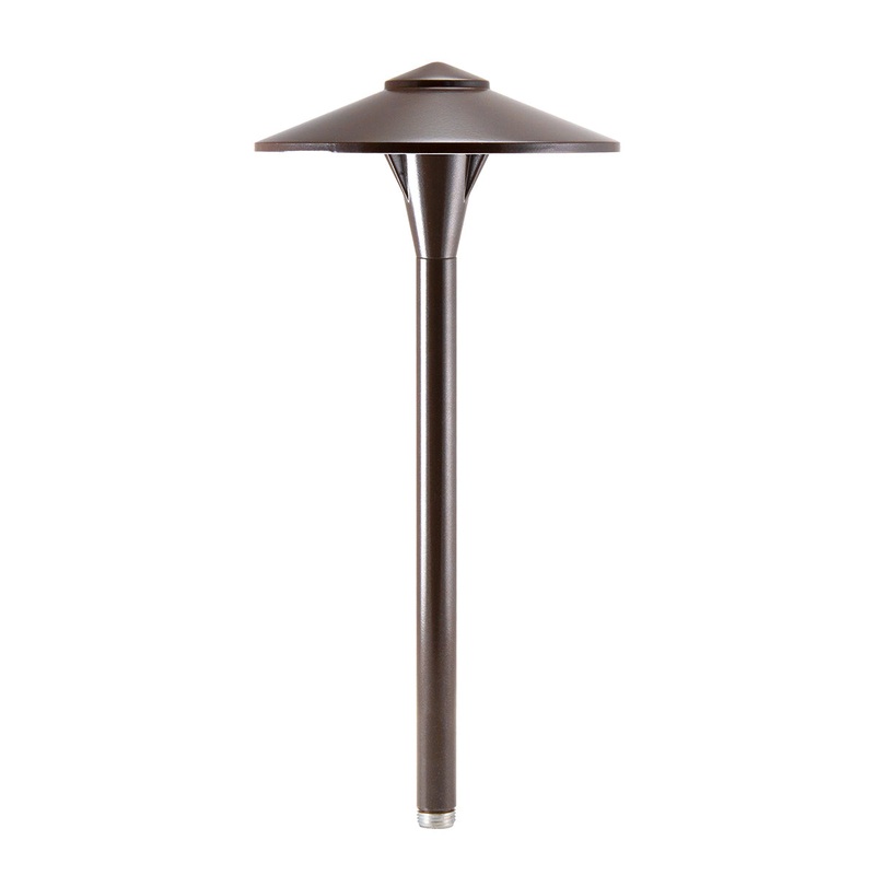 VISTA – PR-4704-DZ-2.5-W-T3- 4704 Path Light Aluminum Dark Bronze Finish 2.5W 2950K LED
