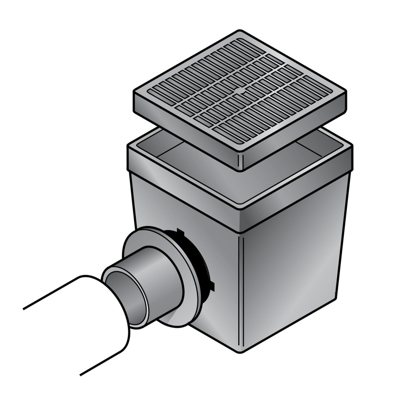 NDS – 1212SD2KB – 12 X 12, 2-Hole, Basin Drain Kit