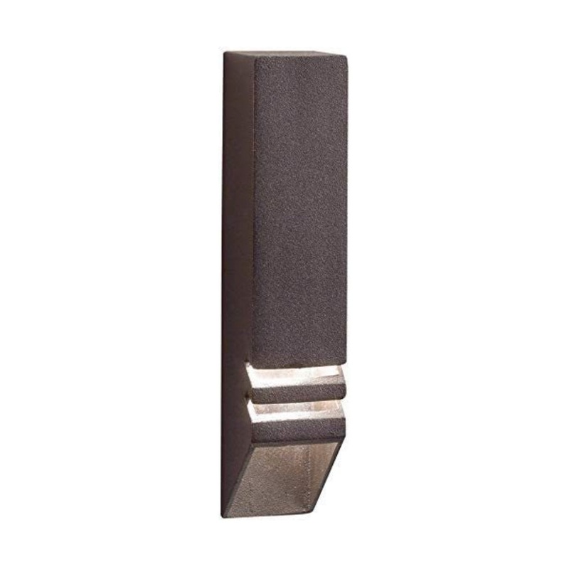 Kichler – 15066AZT – 12V Louved Down Deck Light, Textured Architectural Bronze