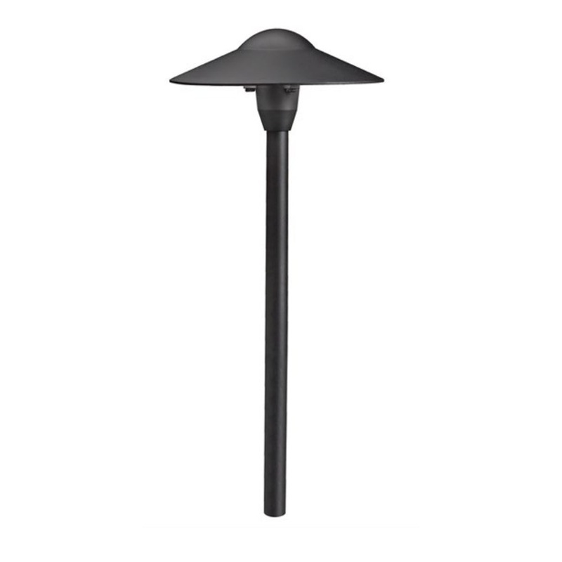 Kichler – 15310BKT – 12V Path & Spread Textured Black