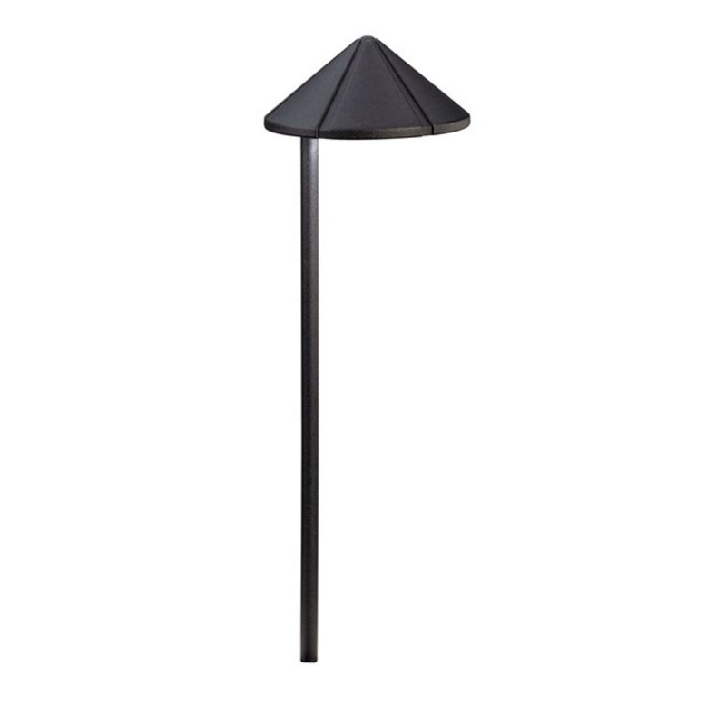 Kichler – 15315BKT – 12V Path & Spread Textured Black