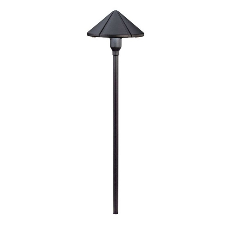 Kichler – 15326BKT – 12V Path & Spread Textured Black