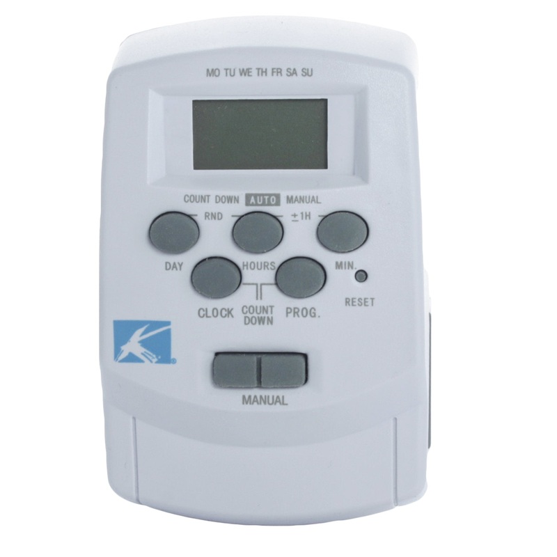 Kichler – 15556WH – Kichler 12V Digital Timer w/ Daylight Svngs – White