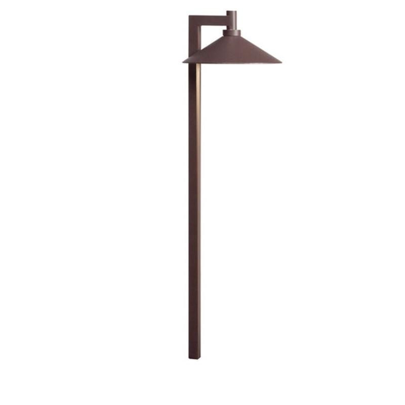 Kichler – 15800AZT27R -LED 2700K Ripley Path Light, Textured Architectural Bronze