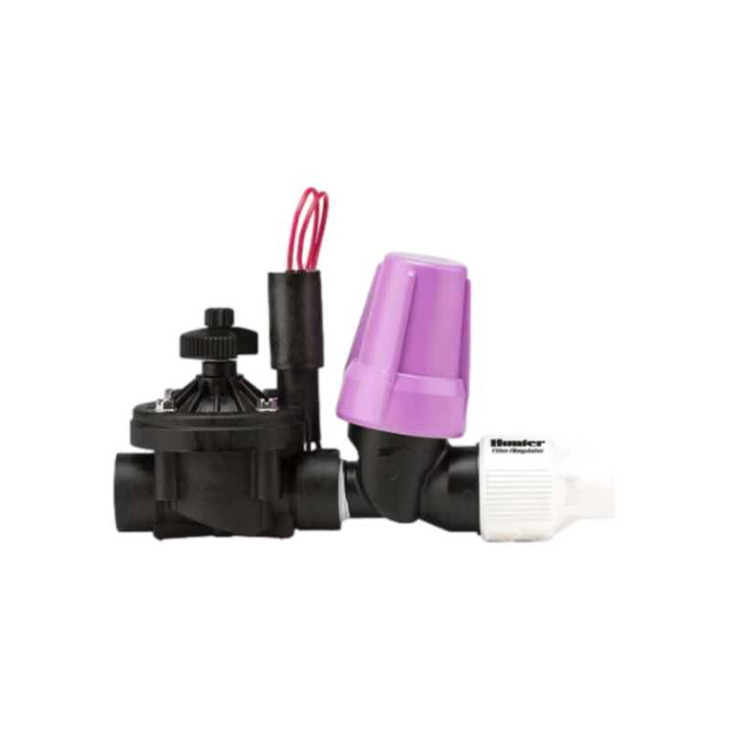 Hunter – ICZ10125LFR  – Hunter Drip Control Zone Kit Reclaimed 1 in. ICV 25 PSI