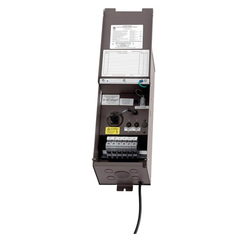 Kichler – 15PL600AZT – 12V 600W Pro Plus Transformer, Textured Arch Bronze