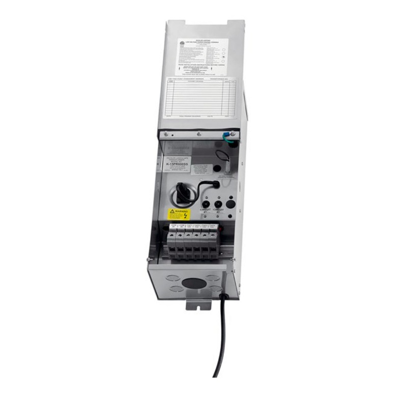 Kichler – 15PR600SS – Kichler 12V Transformer Stainless Steel
