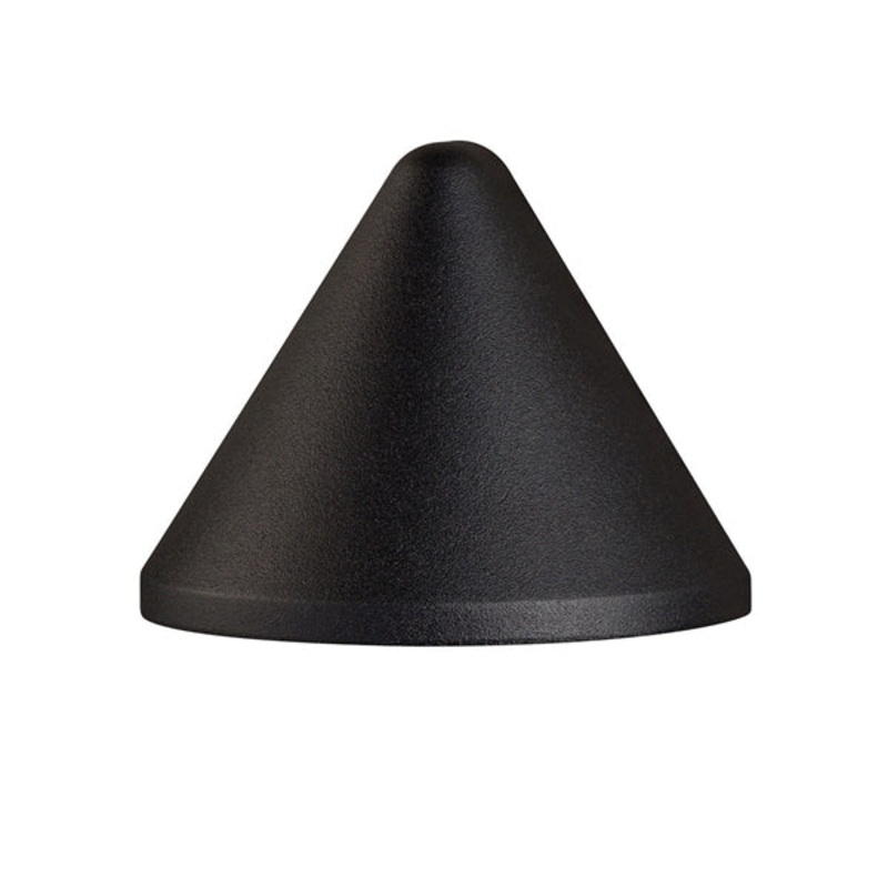 Kichler – 16110BKT27 -LED 2700K 2.5-Watt Fundamentals Deck Light, Textured Black