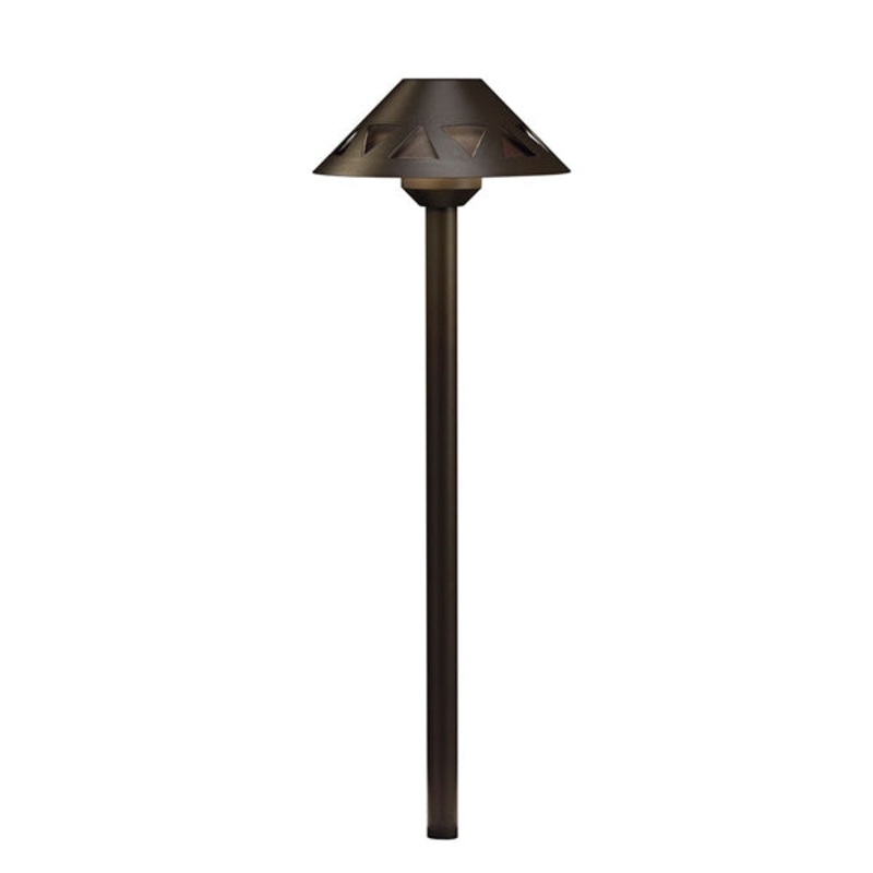 Kichler – 16122AZT27 -LED 2700K Overlay Path Light, AZT on Textured Tannery Bronze