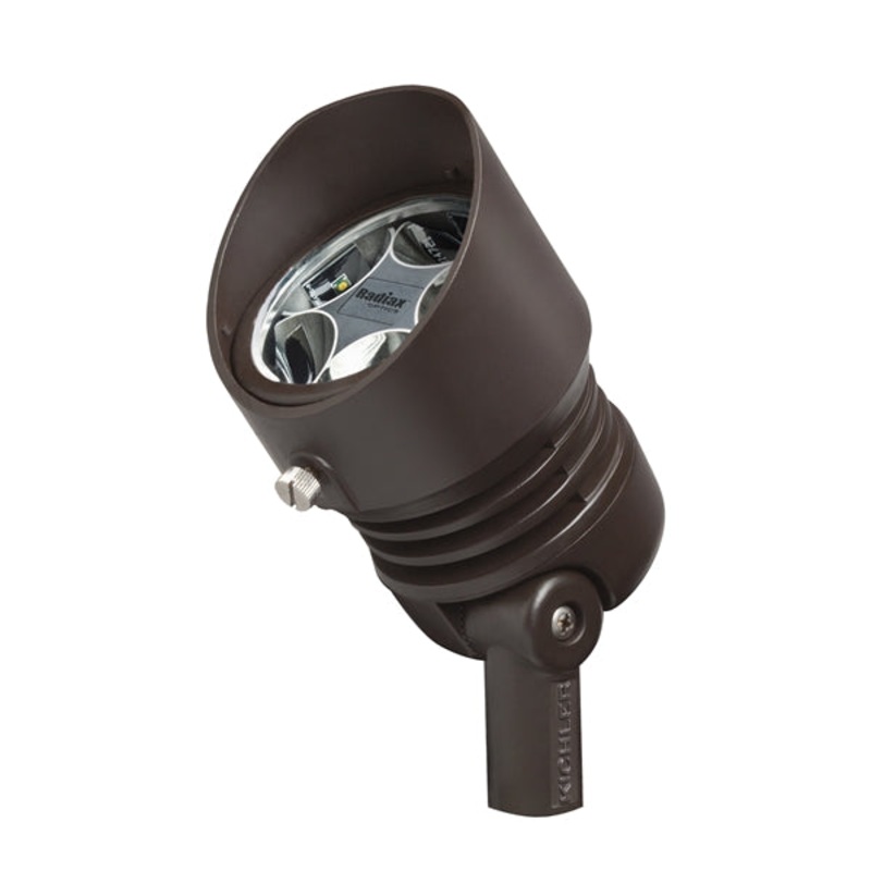 Kichler – 16200BBR30 – 120V LED Spot, 3000K, 12.5W, 10 DEG, Bronzed Brass