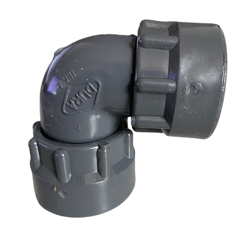 Dura – 306-010 – 1 O-Ring Elbow, SWIVEL x SWIVEL