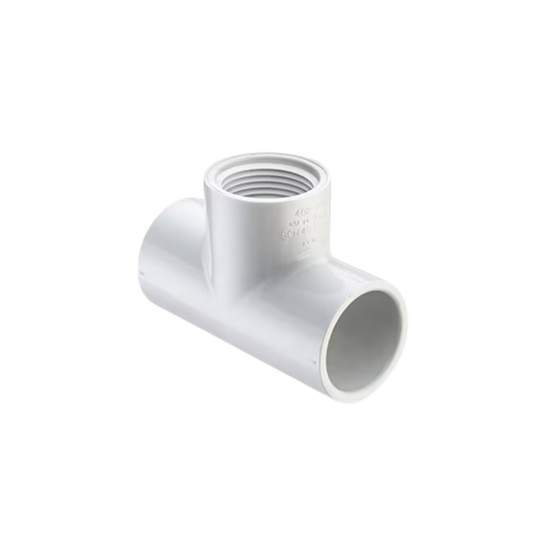 Sch 40 PVC Tee Slip x Slip x FIPT | Choose Your Size