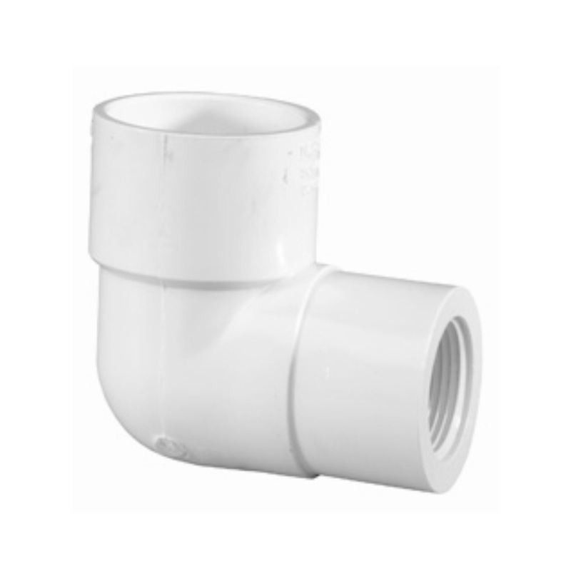 407-101 – 90 Degree Reducing Elbow 3/4 Slip x 1/2 F