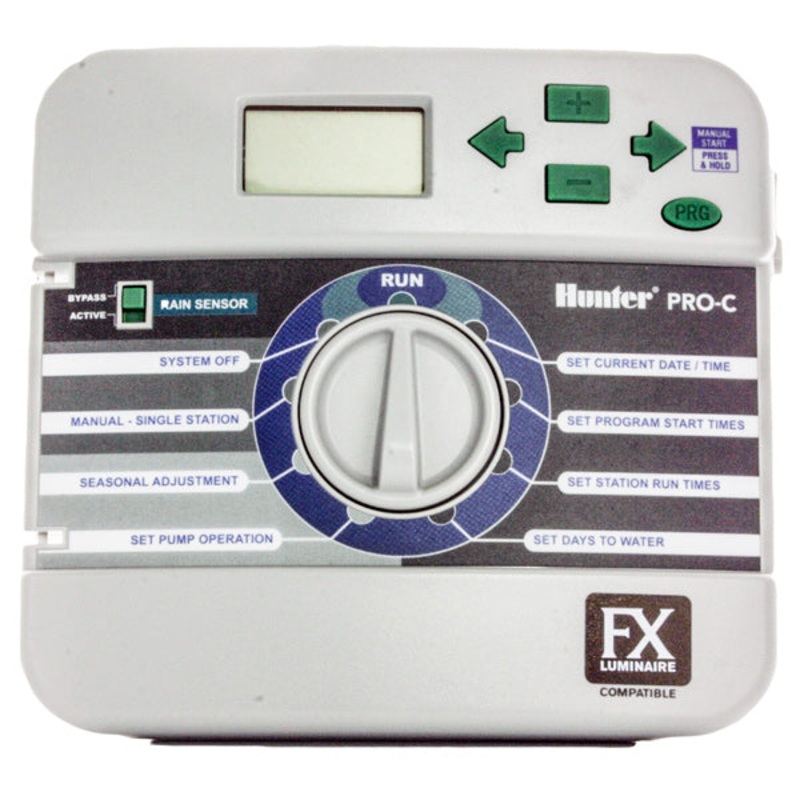 Hunter – 526205 – Landscape Lighting Control Face Plate For 3-Station ProC