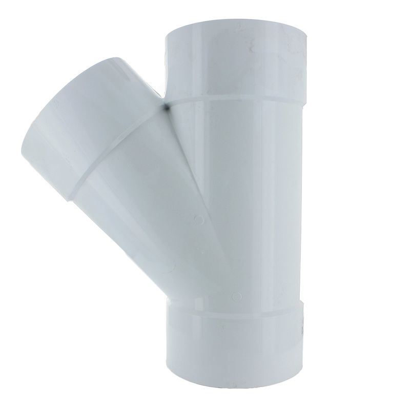 NDS – 6P08 – 6 in. PVC 45 Degree Wye