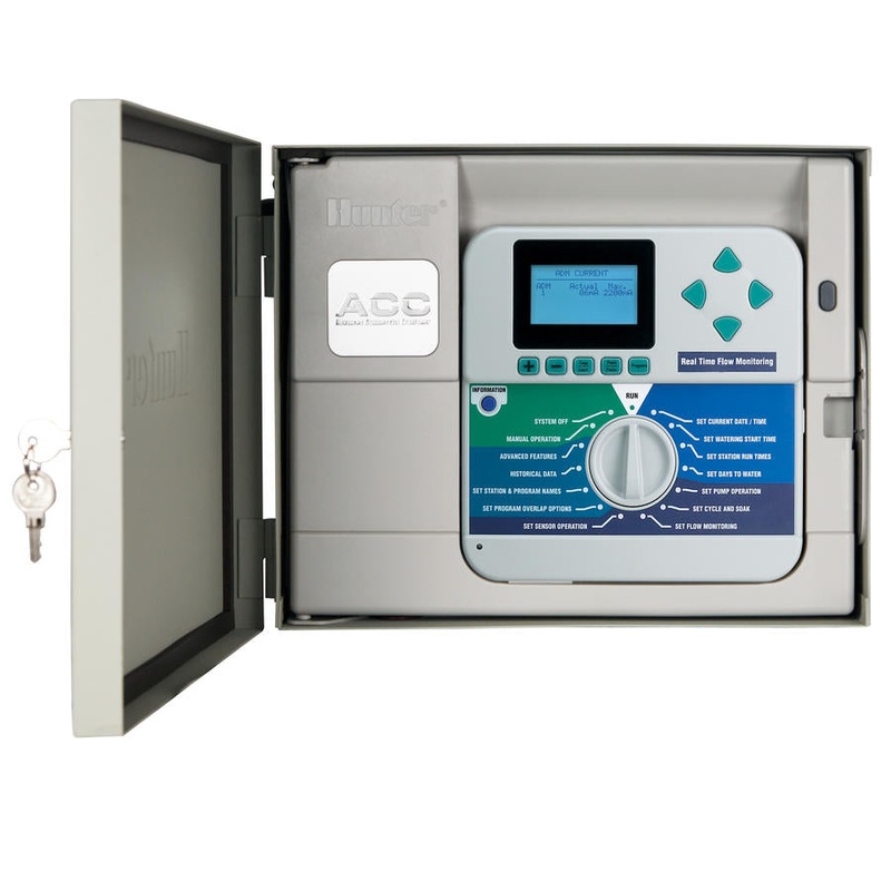 Hunter – ACC1200 – 12-Station Outdoor Controller, Metal Cabinet