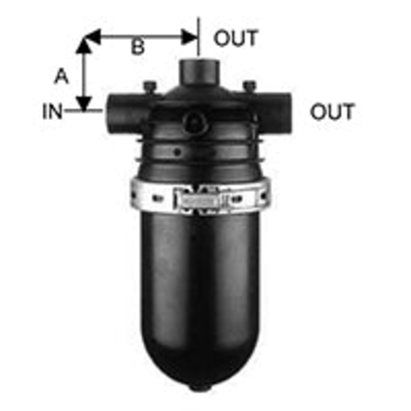 Netafim – DF200-200 – Netafim, 2 in. MPT X MPT 200 Mesh 132Gpm