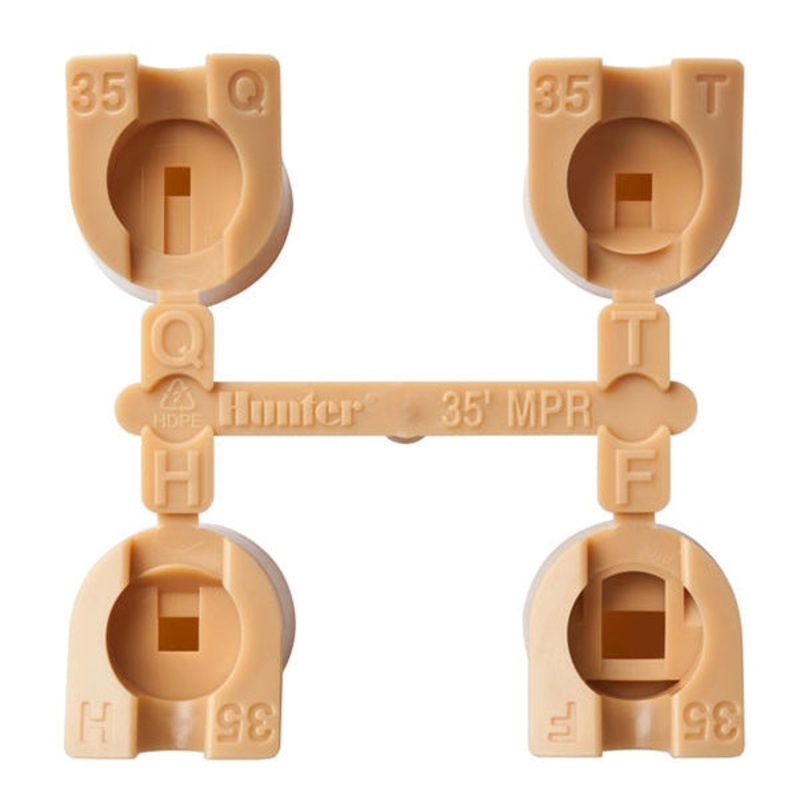 Hunter – MPR35 – 35 ft. Tan Rotor Nozzles Q, T, H, F