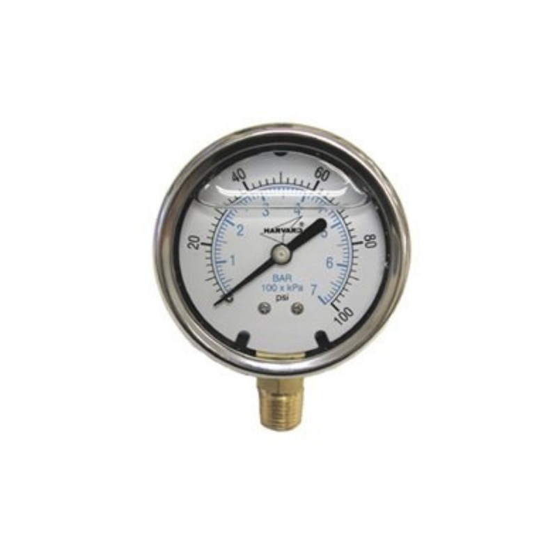 ILPG30025-4LNL – Lead Free Liquid Filled Pressure Gauge, 0-300#