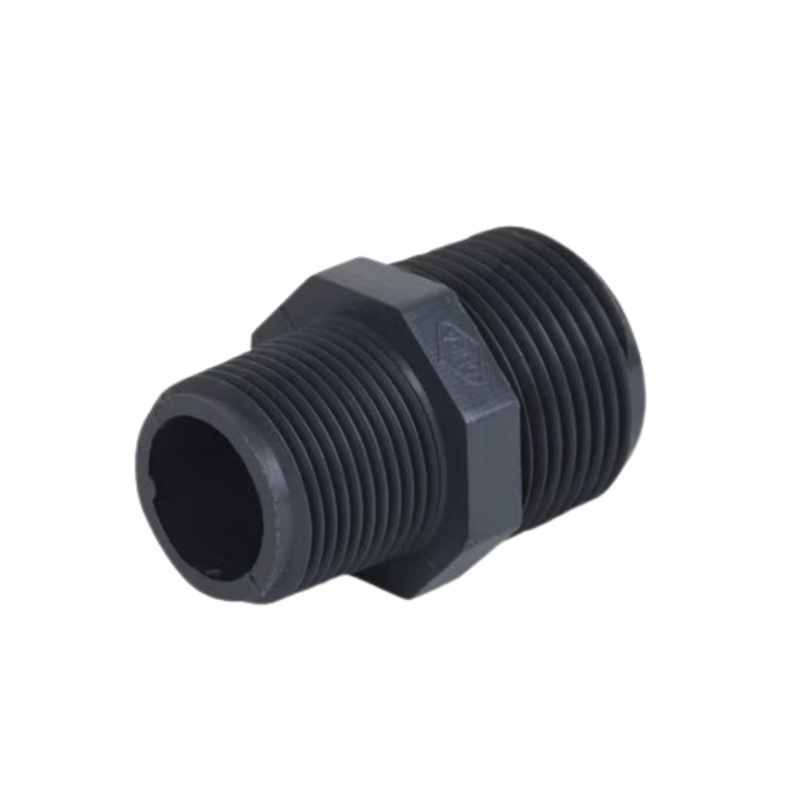 Dura Sch 80 PVC Reducing Nipple Threaded Both Ends | Choose Your Size