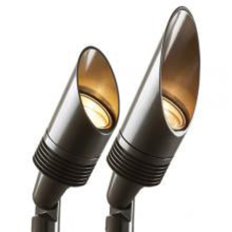 FX – NPZDCBZ -NP 3LED Up Light with ZDC, Bronze Metallic