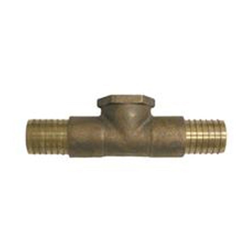 NLRBFT1 – 1-inch INS x 1-inch FPT Lead Free Brass Combo Tee