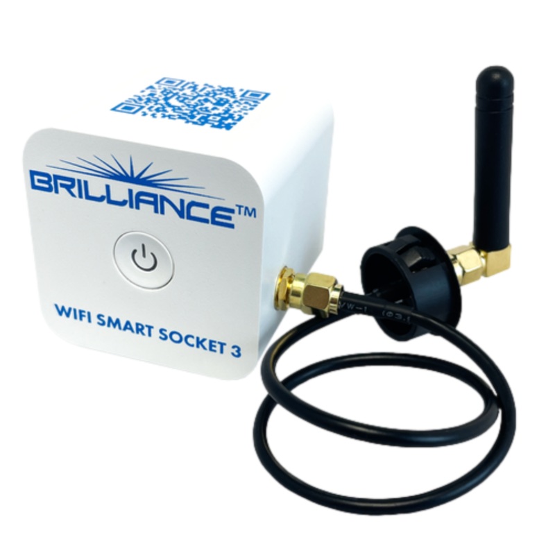 Brilliance – BRI-WIFI-SMART-SOCKET-3 – BrillianceLED WiFi Smart Socket 3