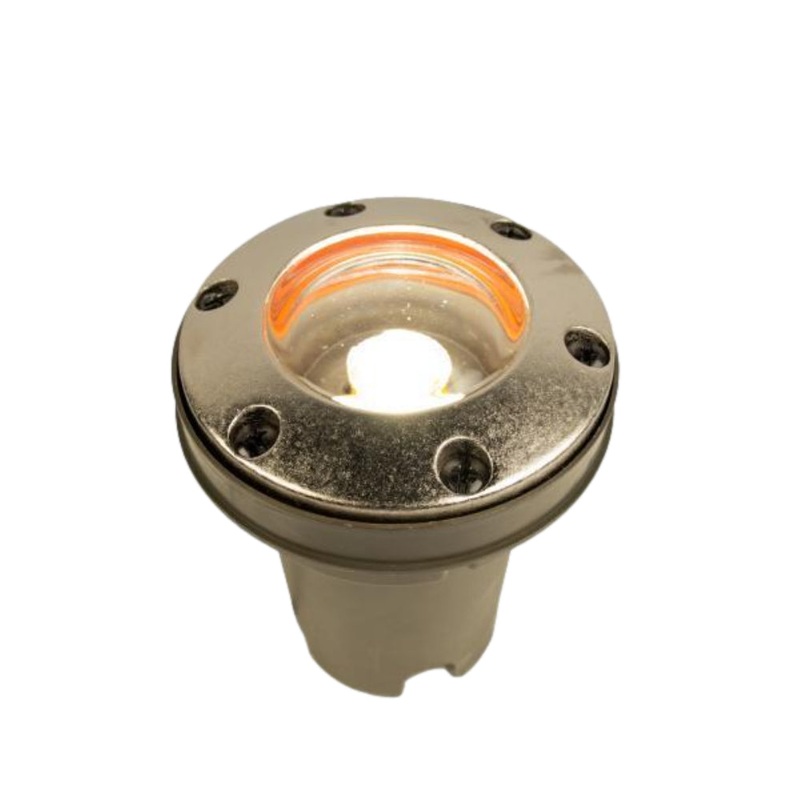 FX – FCZDCRGNP – FX FC Well Light w/ Ring Luxor ZDC Nickle Plated