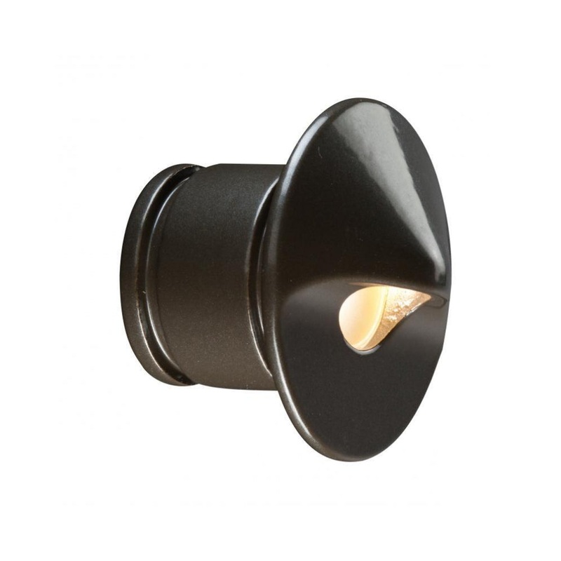 FX – PO1LEDRDAB – PO Wall Light, 1LED, Round, Antique Bronze