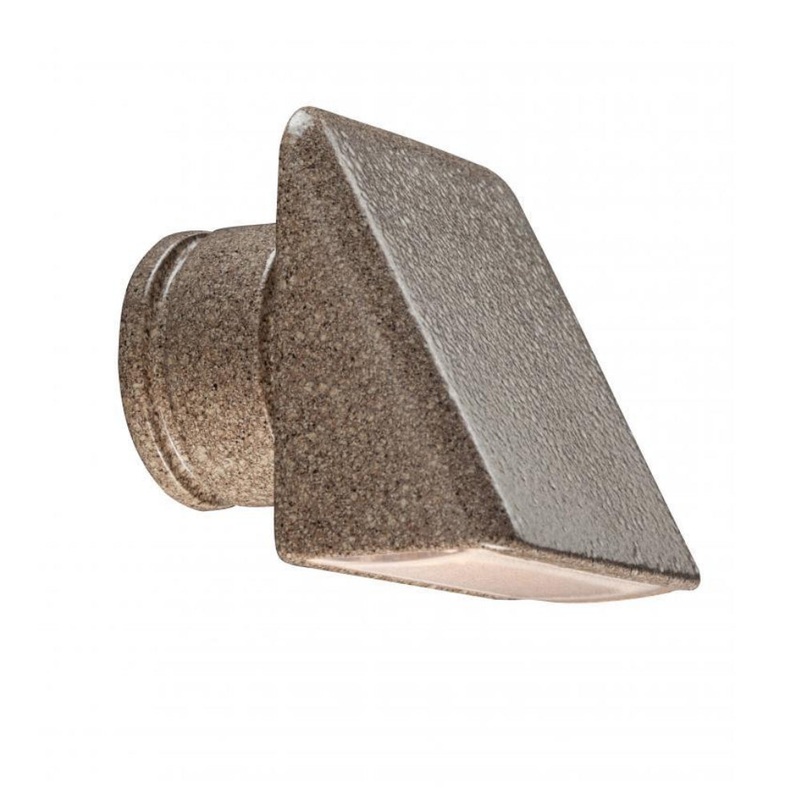 FX – PO1LEDWWDG – PO Wall Light, 1LED, Wide Wedge, Desert Granite