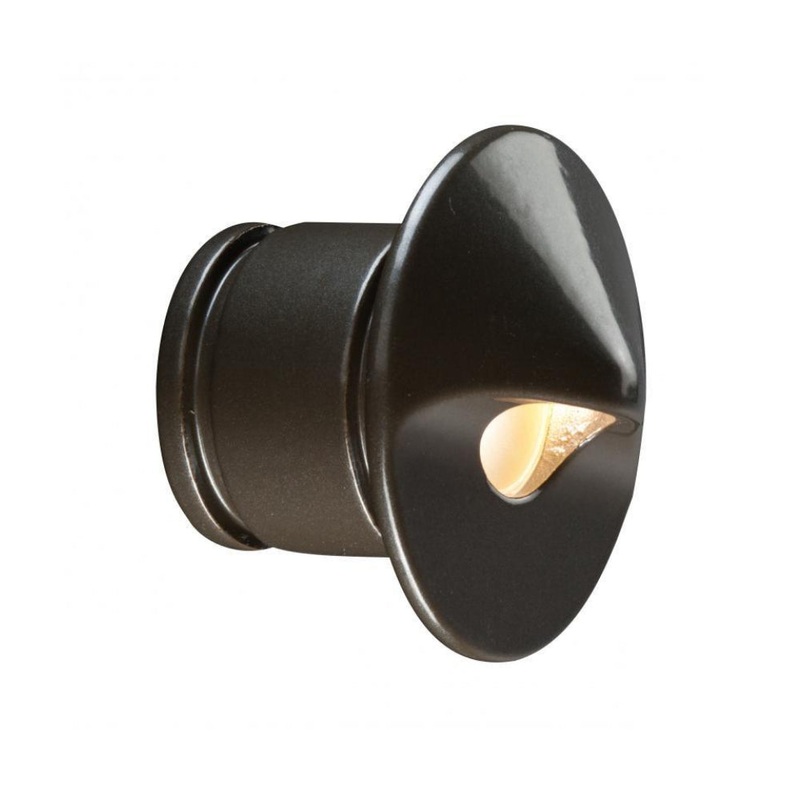 FX – POZD1LEDRDBZ – PO Wall Light, ZD 1LED, Round, Bronze Metallic