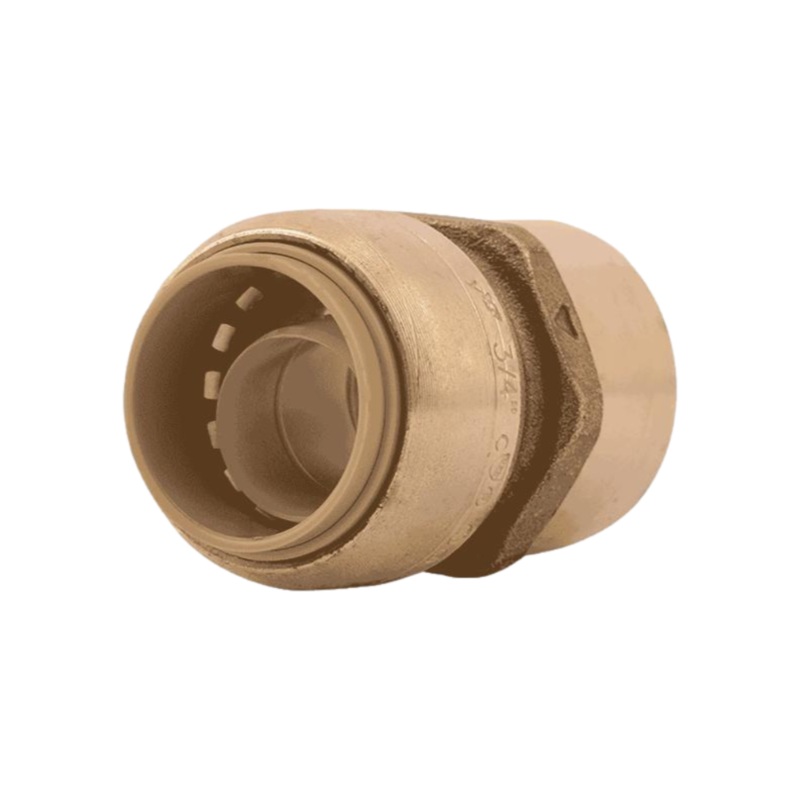 SharkBite Straight Female Push Connector Lead Free Brass