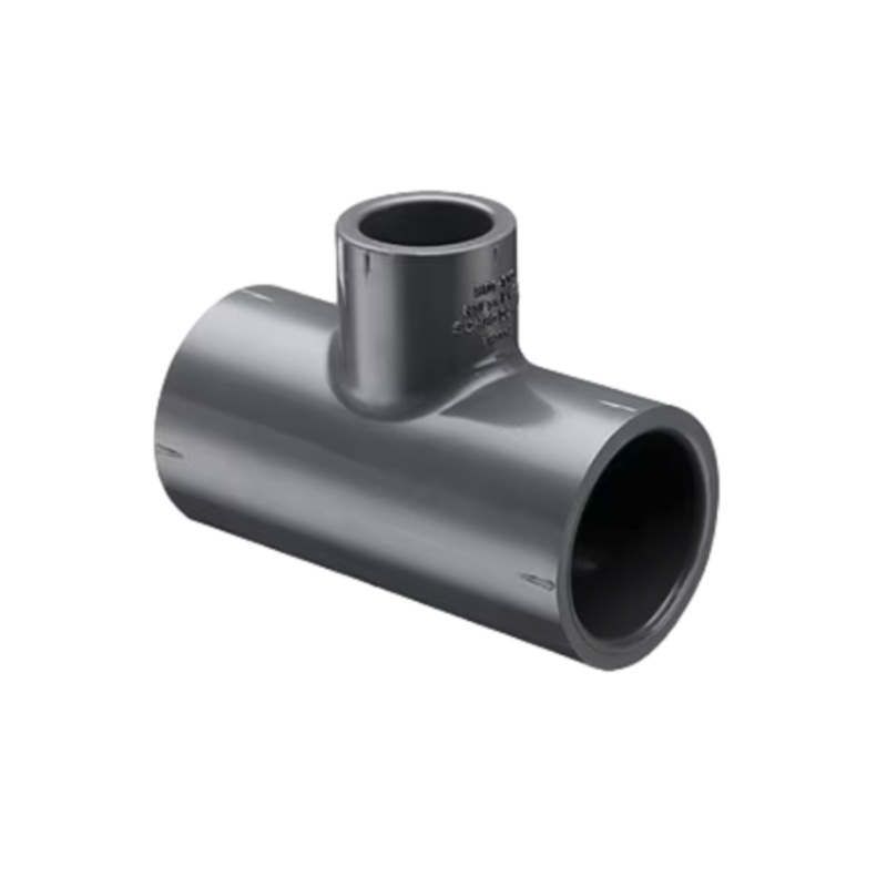 Spears – 801-422 – Spears Schedule 80 PVC 4 in. x 4 in. x 3 in. Reducing Tee SxSxS