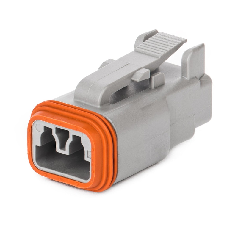 DT06-2S – DT Series – 2 Socket Plug – Gray