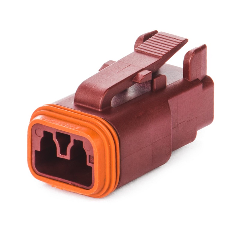 DT06-2S-RD – DT Series – 2 Socket Plug – Red