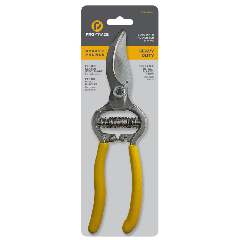 Pro-Trade – PT-BP1-100 – Pro-TradeBypass Pruner Steel Handle 1 in. Cut
