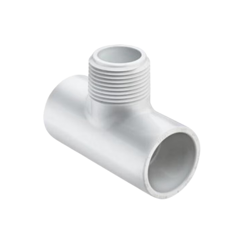 Sch 40 PVC Tee Slip x Slip x MIPT | Choose Your Size