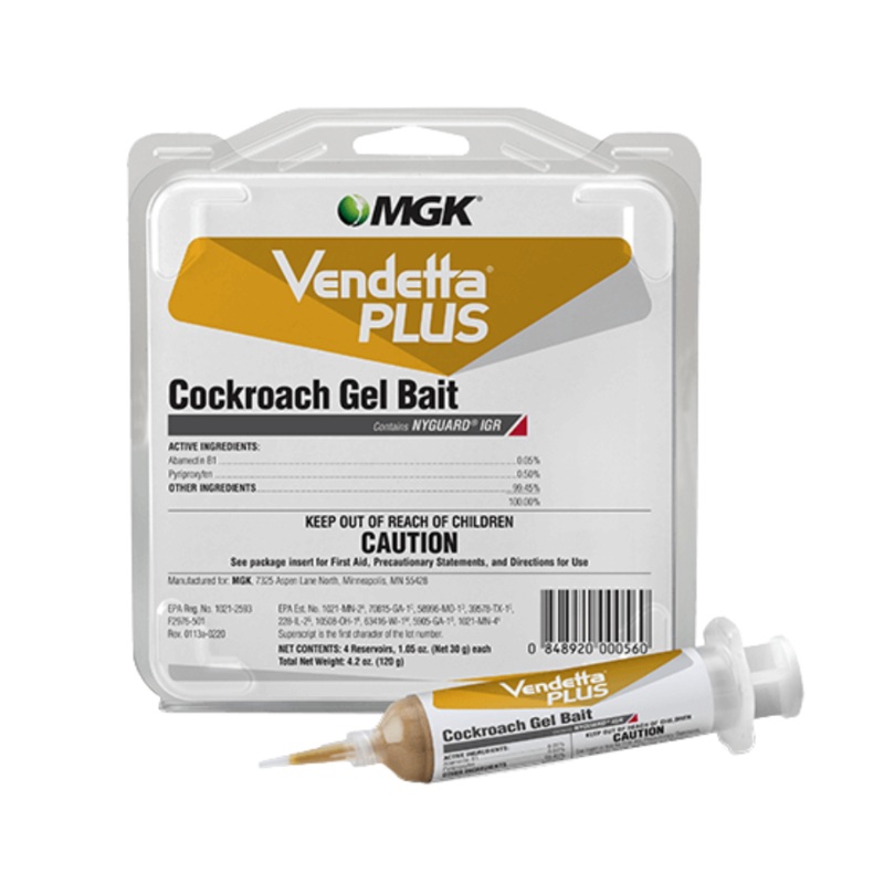 Vendetta – 2976-H40 – Vendetta Plus Roach Bait 30 gm. x 4