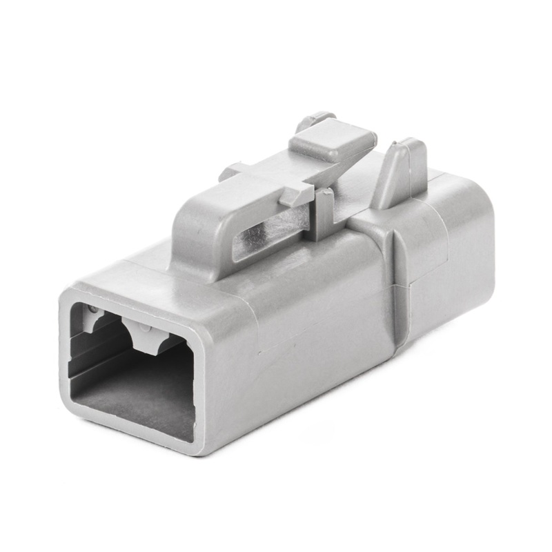 DTP06-2S – DTP Series – 2 Socket Plug – Gray