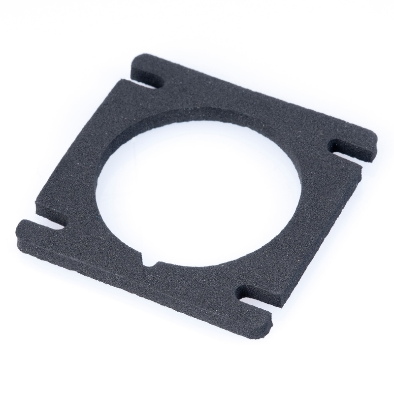 HD10-6-GKT – HD10 Series – 6 Cavity Neoprene Gasket – Black