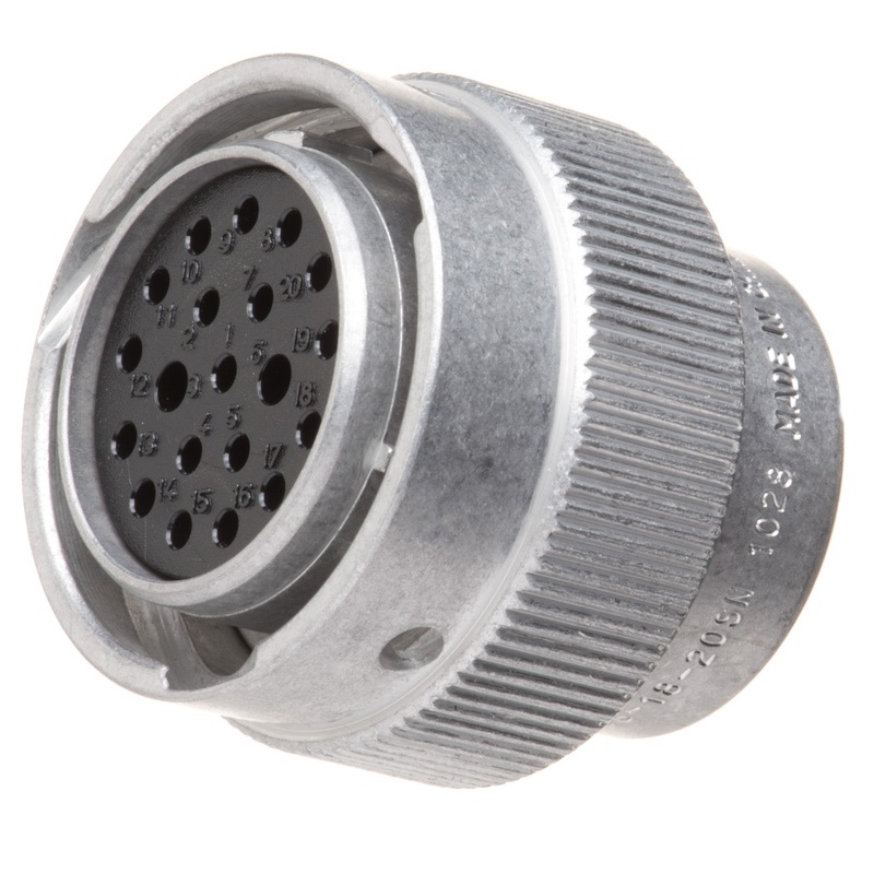 HD36-18-20SN – HD30 Series – 20 Socket Plug – 18 Shell, N Seal