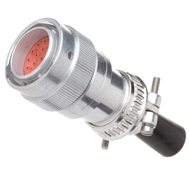 HD36-18-21PN-059 – HD30 Series – 21 Pin Plug – 18 Shell, N Seal, Reverse, Cable Clamp