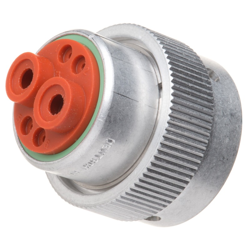 HD36-18-6SN – HD30 Series – 6 Socket Plug – 18 Shell, N Seal