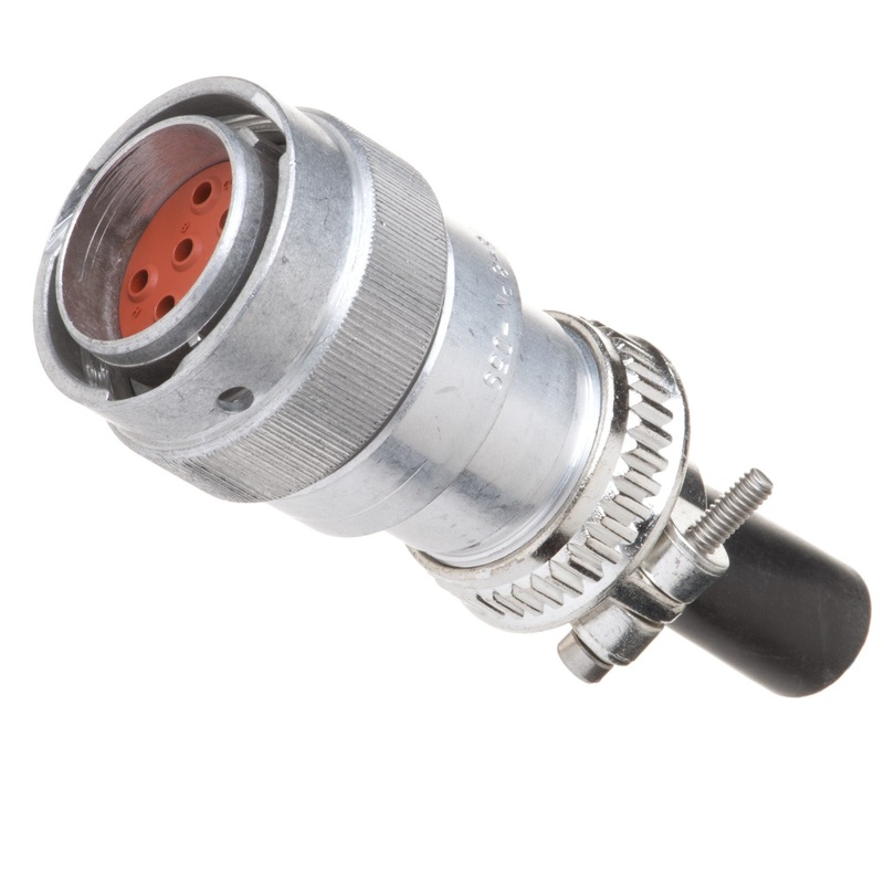 HD36-18-8PN-059 – HD30 Series – 8 Pin Plug – 18 Shell, N Seal, Reverse, Cable Clamp