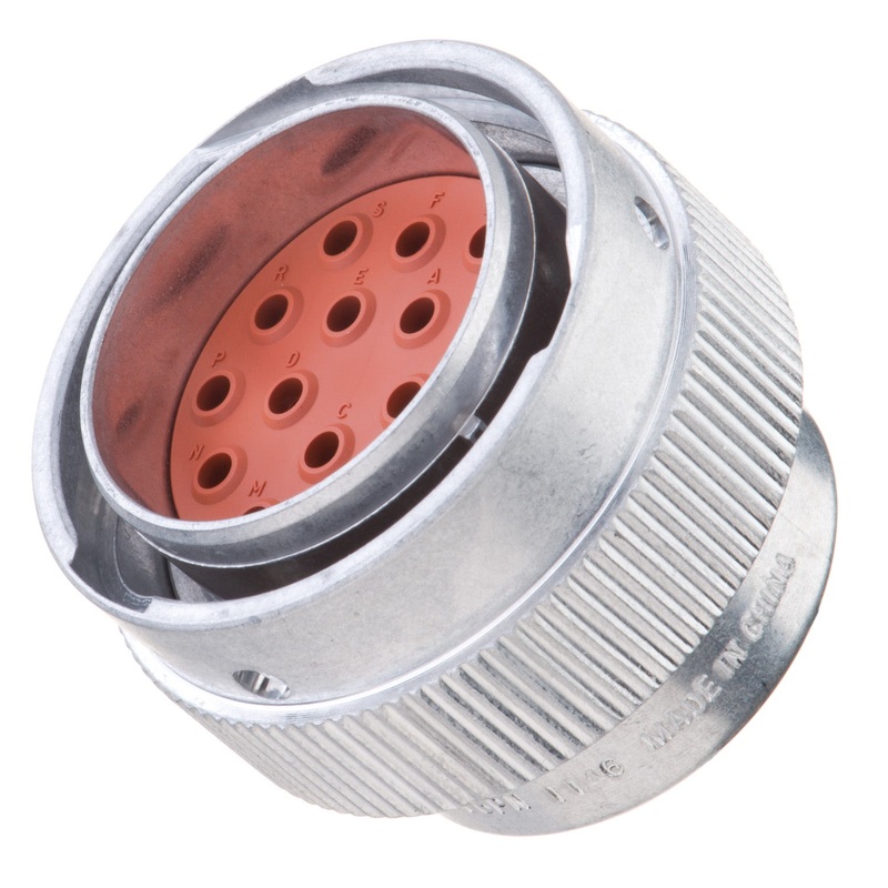 HD36-24-16PN – HD30 Series – 16 Pin Plug – 24 Shell, N Seal, Reverse
